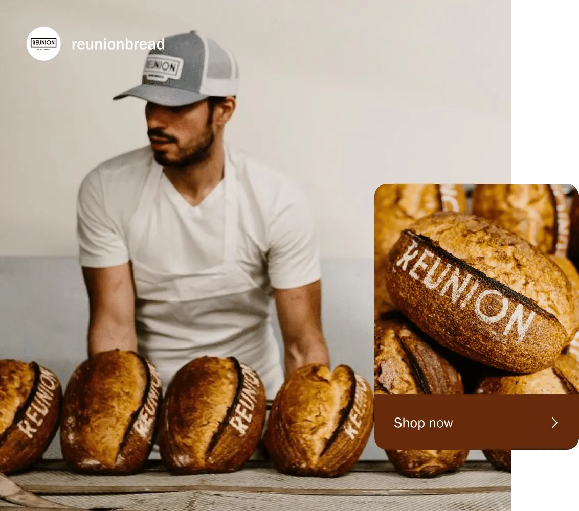 Instagram video ad demonstrating app features in a mobile feed