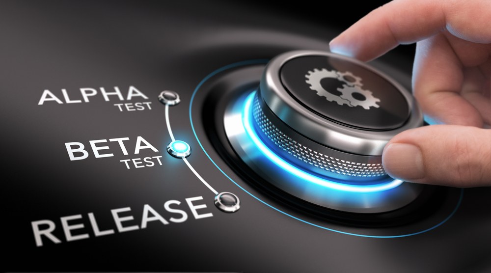 Beta testers giving feedback on a mobile app before launch