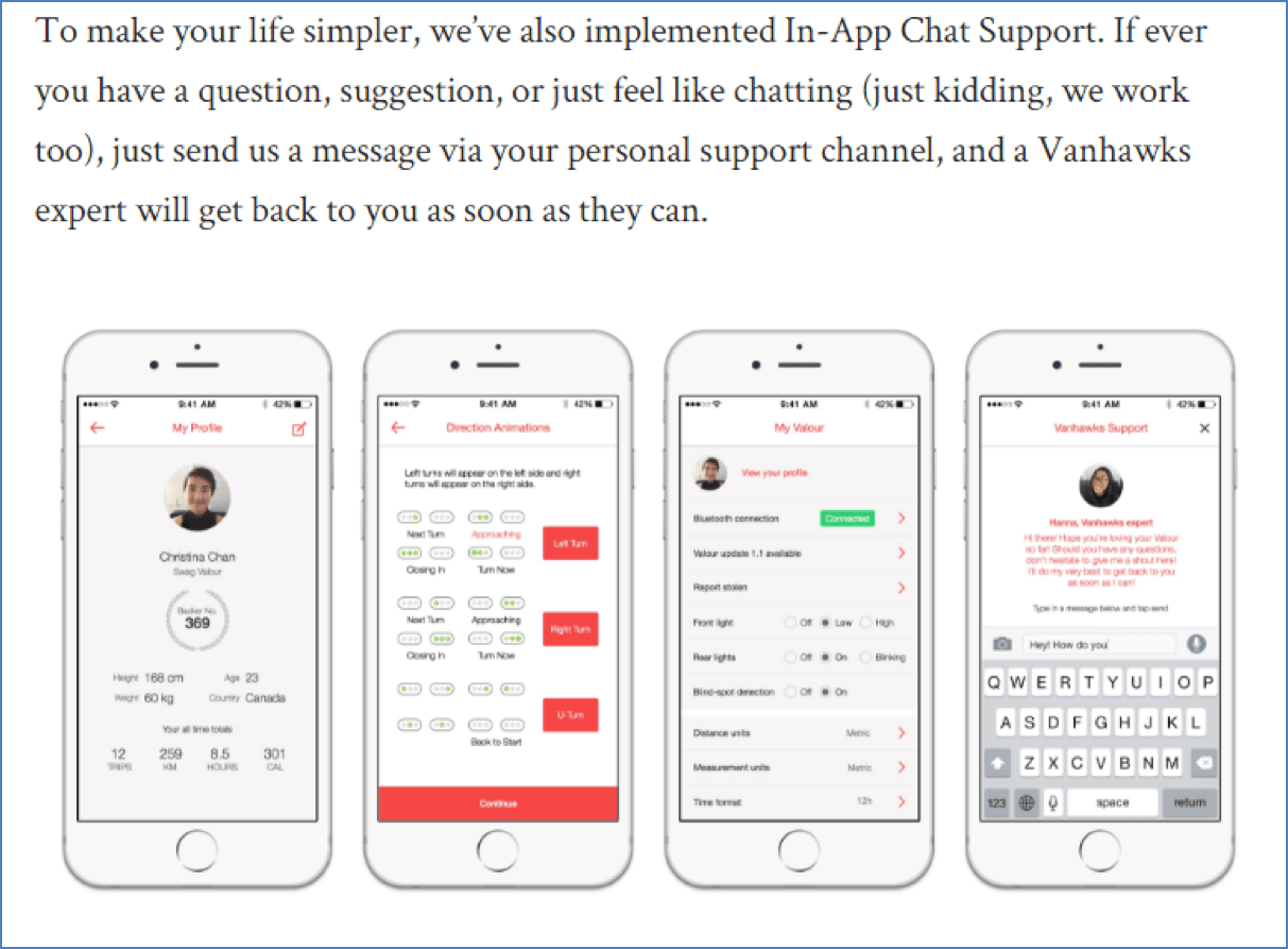 Ways to build in-app chat for community support and customer service