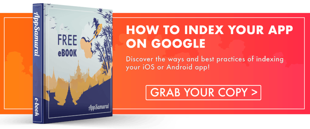 AppSamurai ebook guide on how to index your app on Google