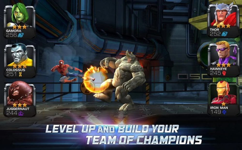 Mobile game challenge screen motivating players to beat a new level