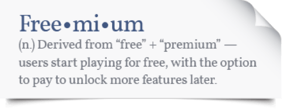 Freemium model dominance in mobile gaming market breakdown