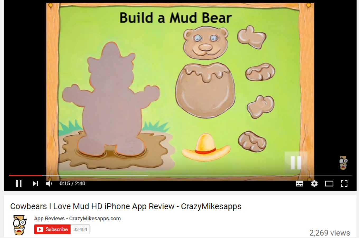 CrazyMikes Apps YouTube channel with detailed mobile game reviews