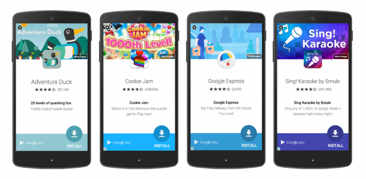 Interstitial ad vs banner ad comparison on mobile