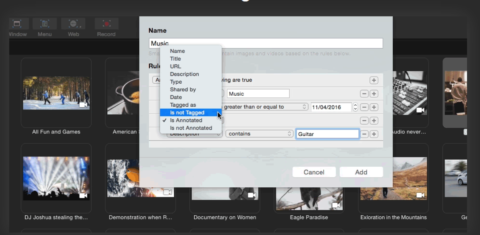 Capto screen capture and video editing tool for Mac