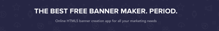 Animatron HTML5 animated banner ad studio interface