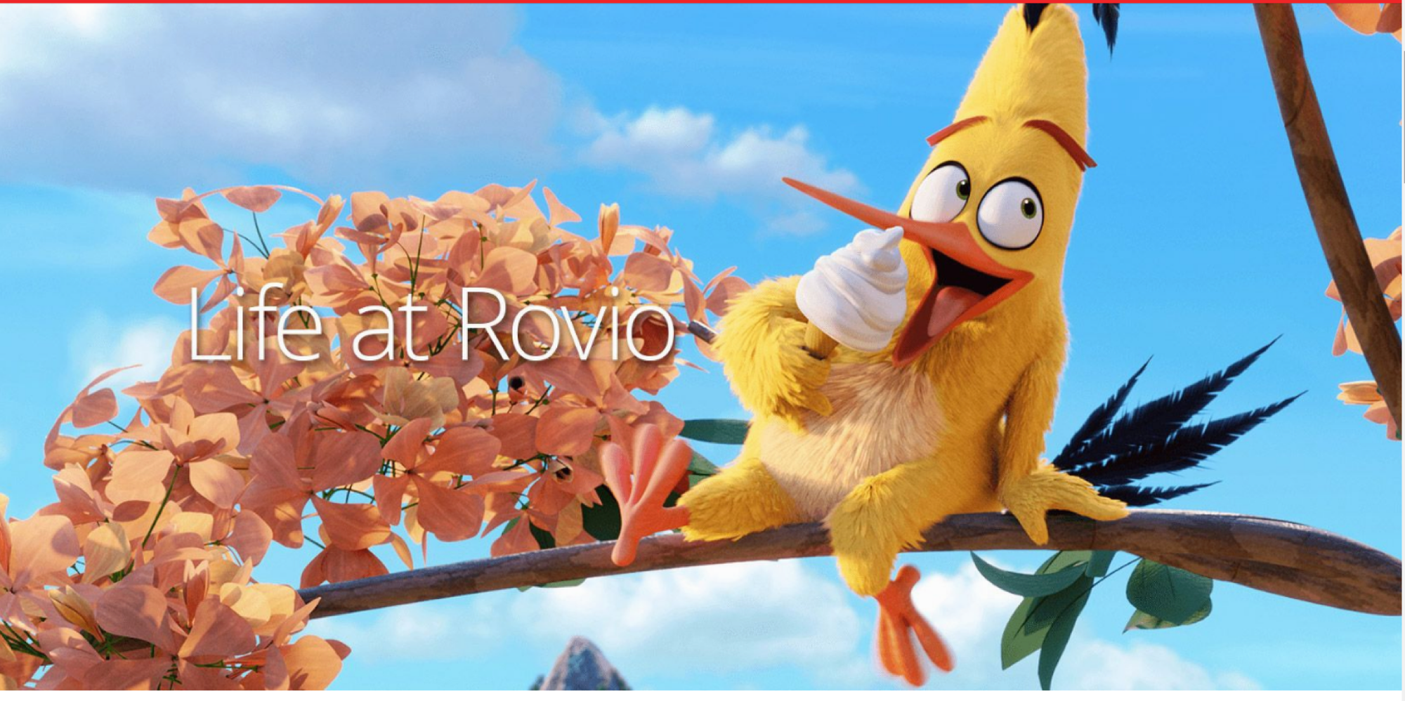 Rovio Entertainment team members at the Finland office