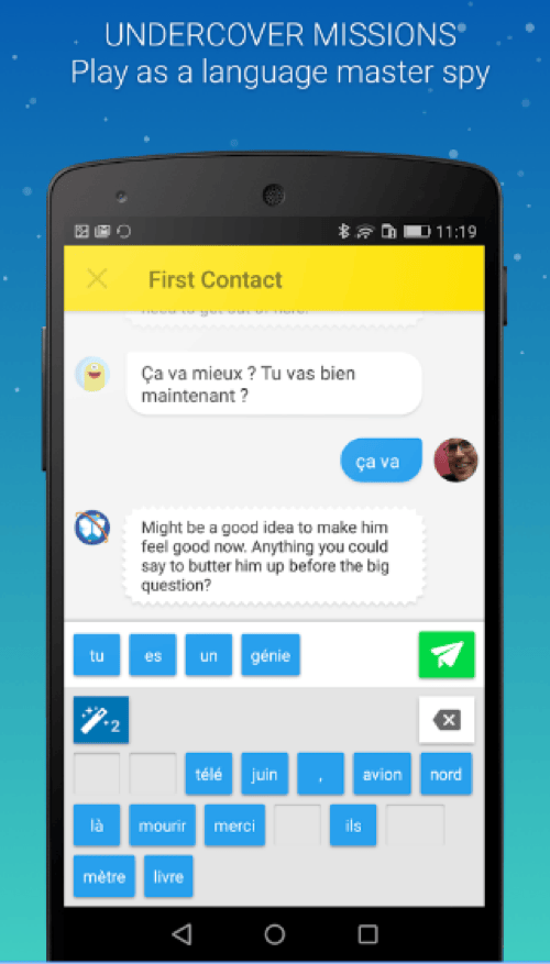 Memrise AI chatbot feature for conversational language practice