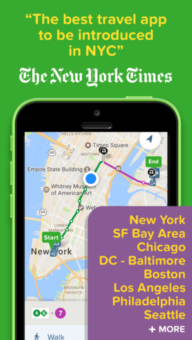 Citymapper transit app named Apple App of the Year