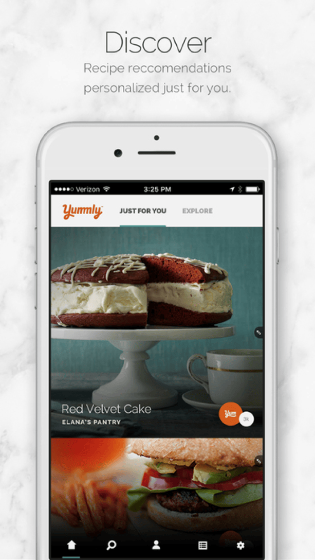 Yummly recipe app logo and branding