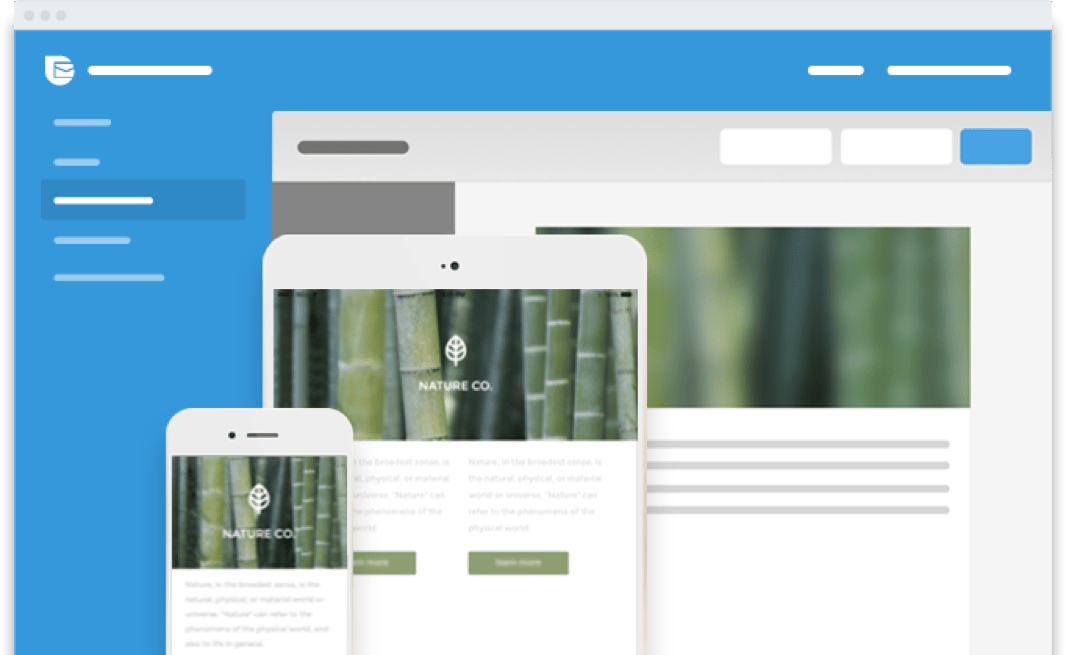 Sendinblue email campaign automation platform homepage