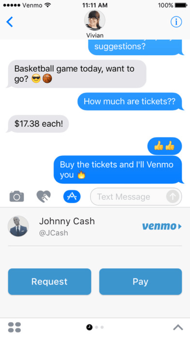 Venmo app store listing showing user reviews and viral growth