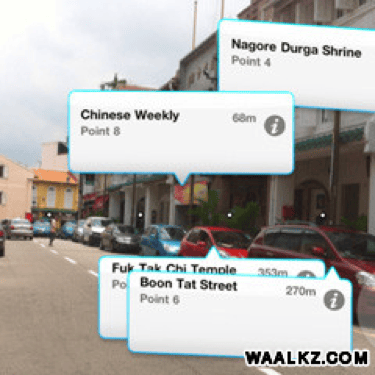 Travel AR app translating foreign language signs through phone camera