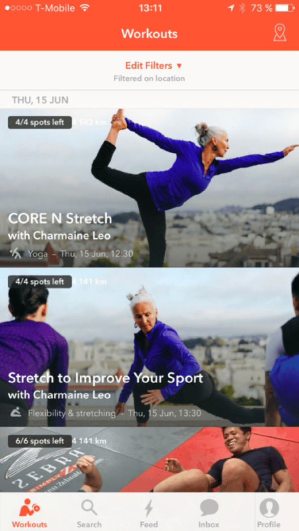 Vint app matching users with local fitness trainers for home workouts