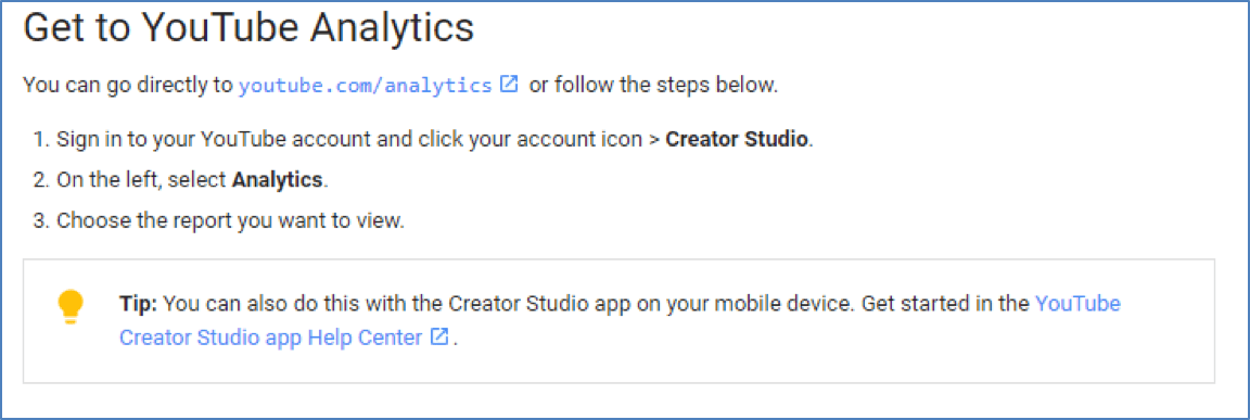 YouTube Analytics dashboard showing campaign performance metrics and insights