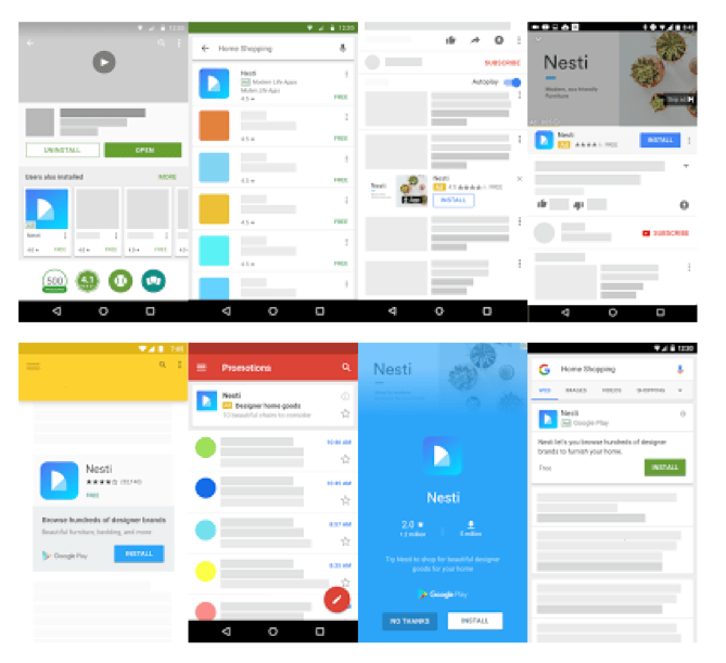 Google Universal App Campaigns overview banner