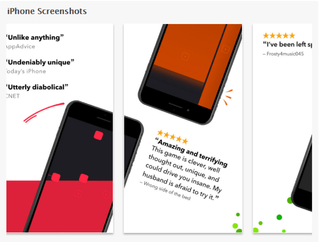 Blackbox App Store page with screenshots and reviews