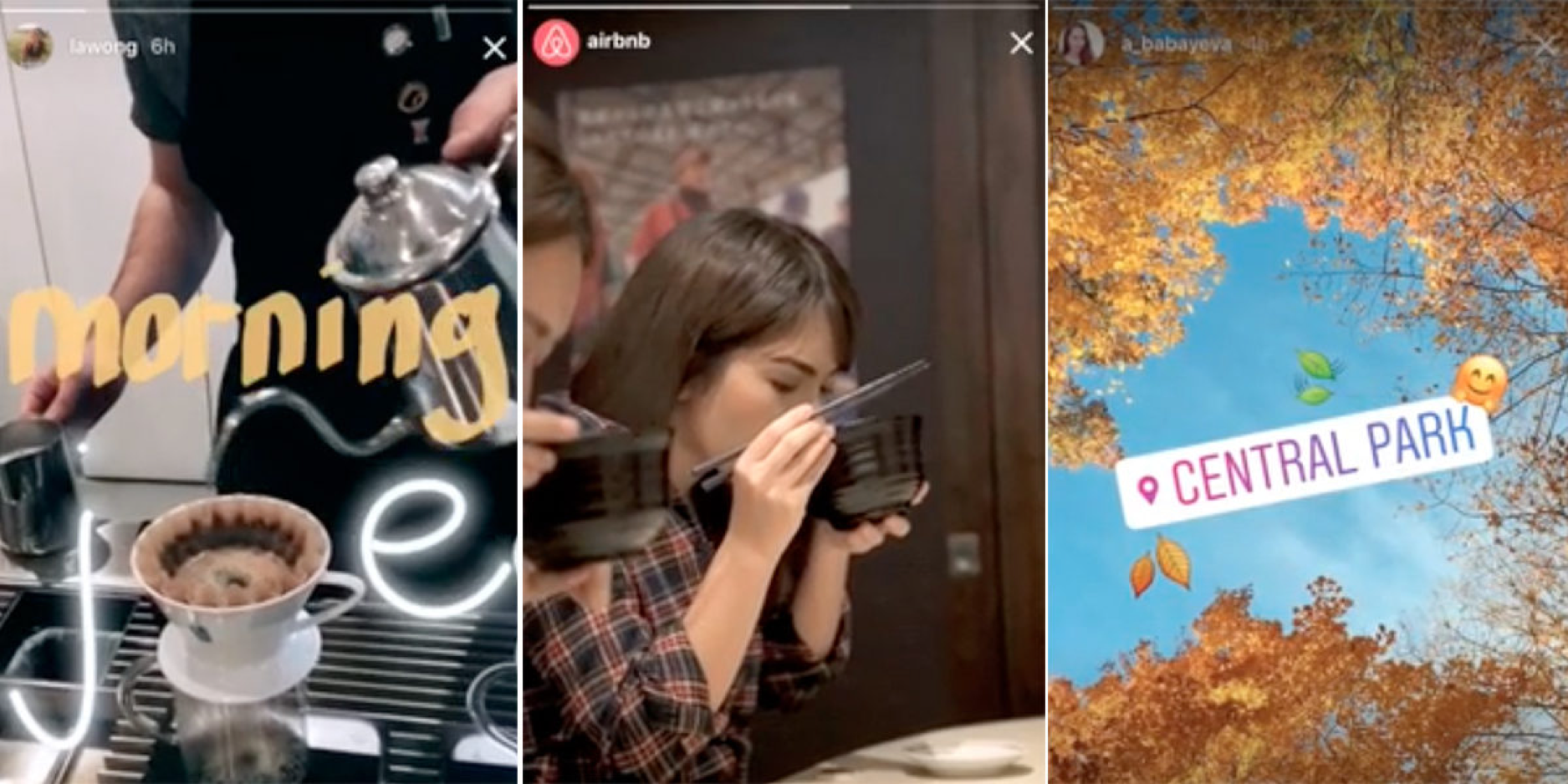 Instagram Stories ad targeting options demonstrated in the Facebook ads interface