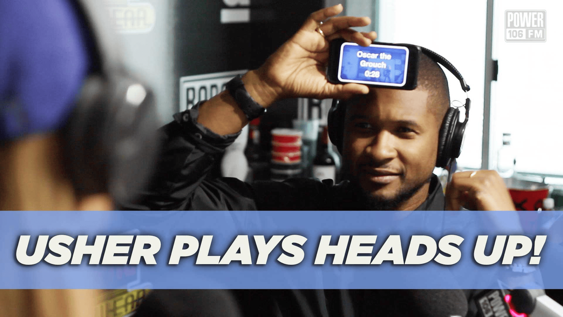 Celebrities and TV stars playing Heads Up! with friends