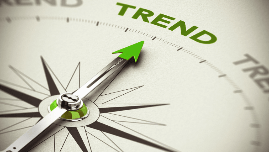 Graph showing growing trend of voice-enabled app usage
