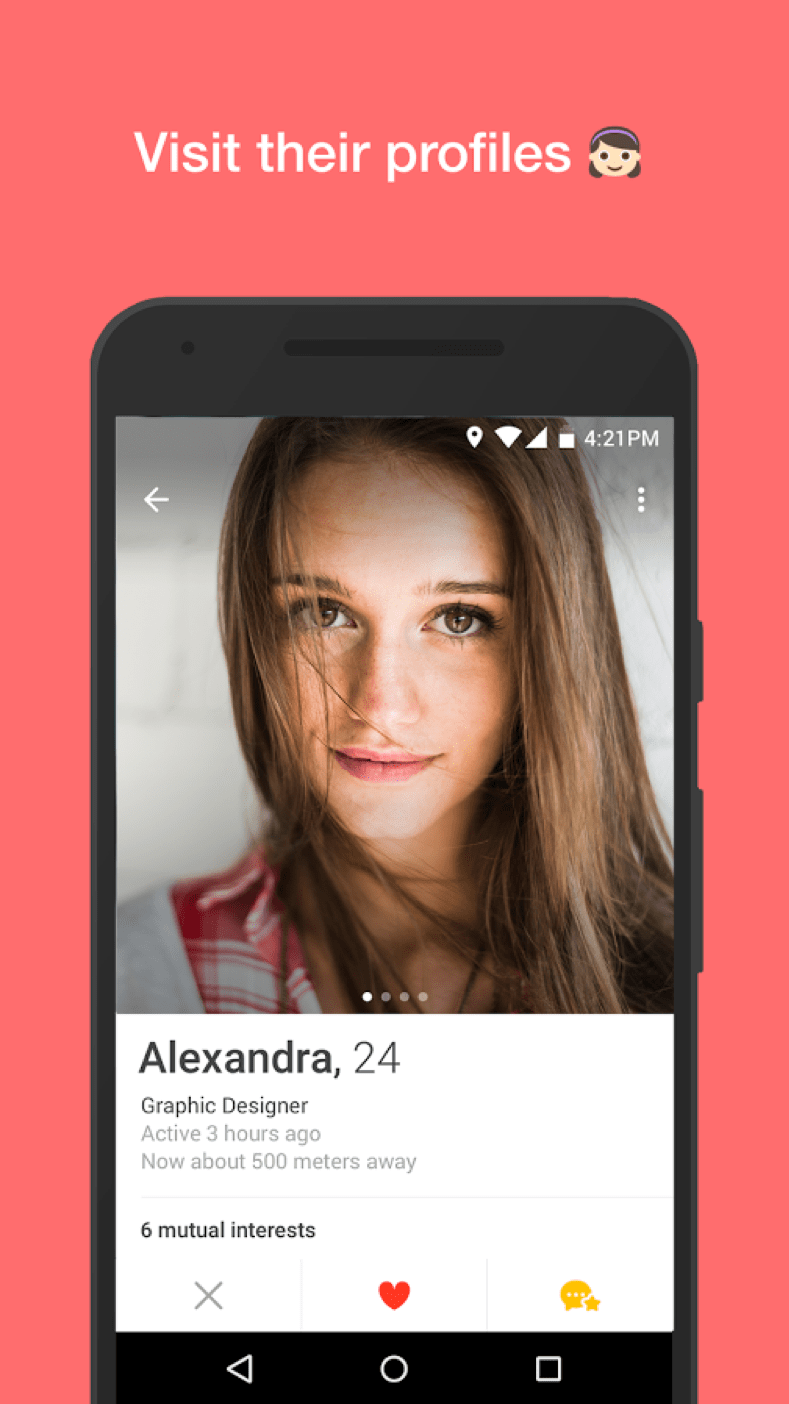 Happn app hyper-localization feature showing crossed paths on a map