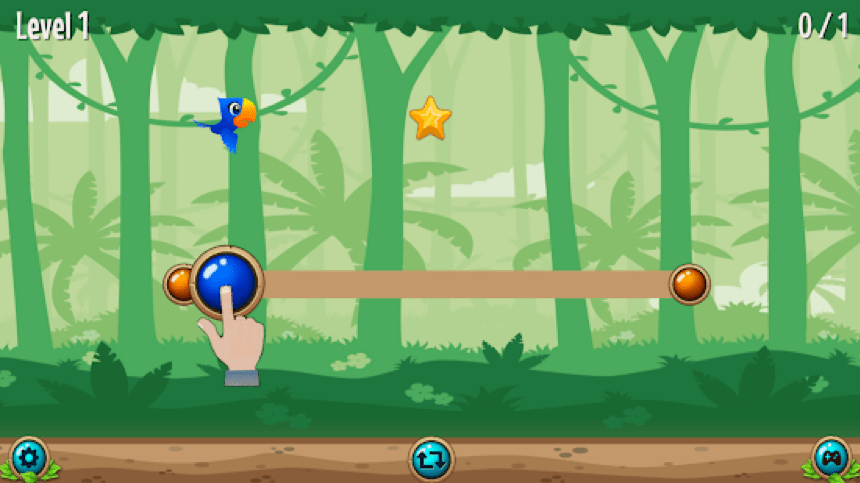 Manus Line app screen with educational exercises for cognitive disorders