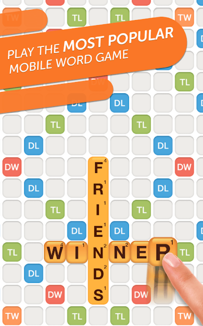 Words With Friends mobile app success story cover graphic