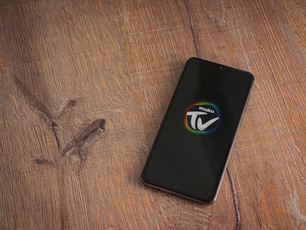 Mobile app launch screen with clean logo on minimal background