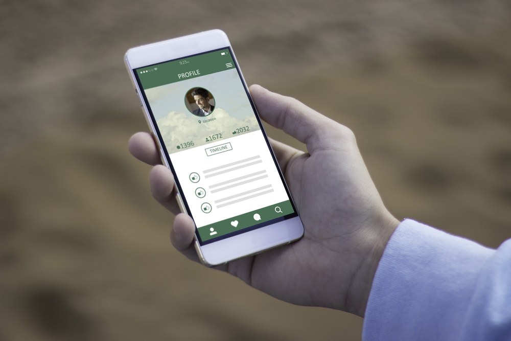 Mobile app profile screen showing user stats and activity progress