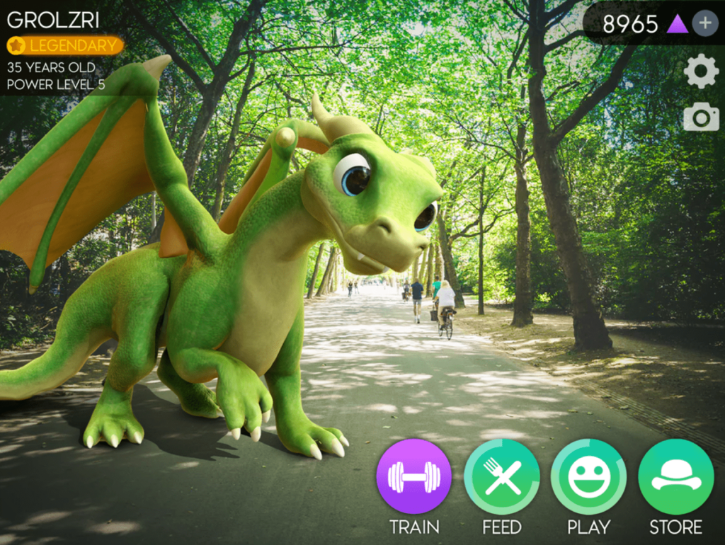 AR Dragon user reviews highlighting immersive experience and engagement