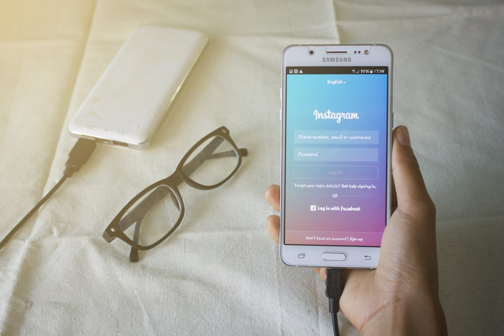 Instagram video ad playing on a mobile device