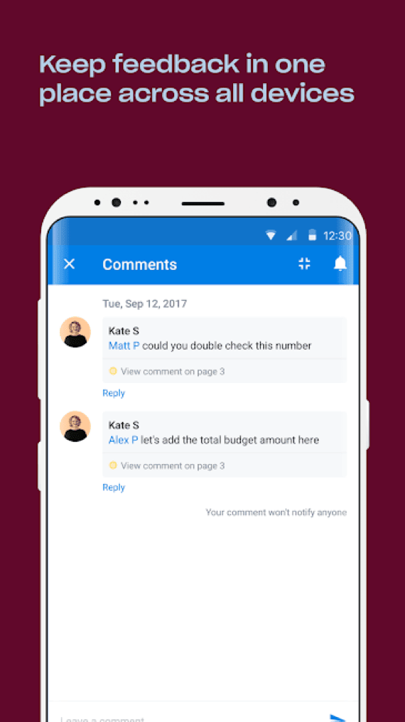 Dropbox productivity features for file management across devices