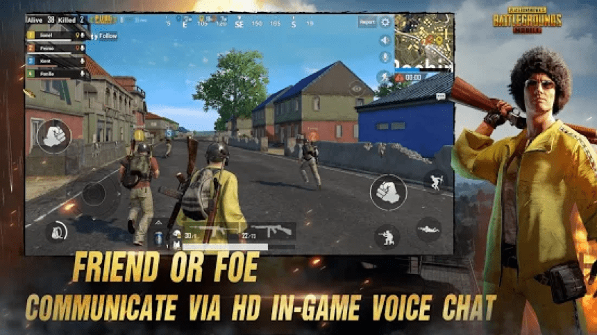 PUBG Mobile free-to-play model with optional in-app purchases