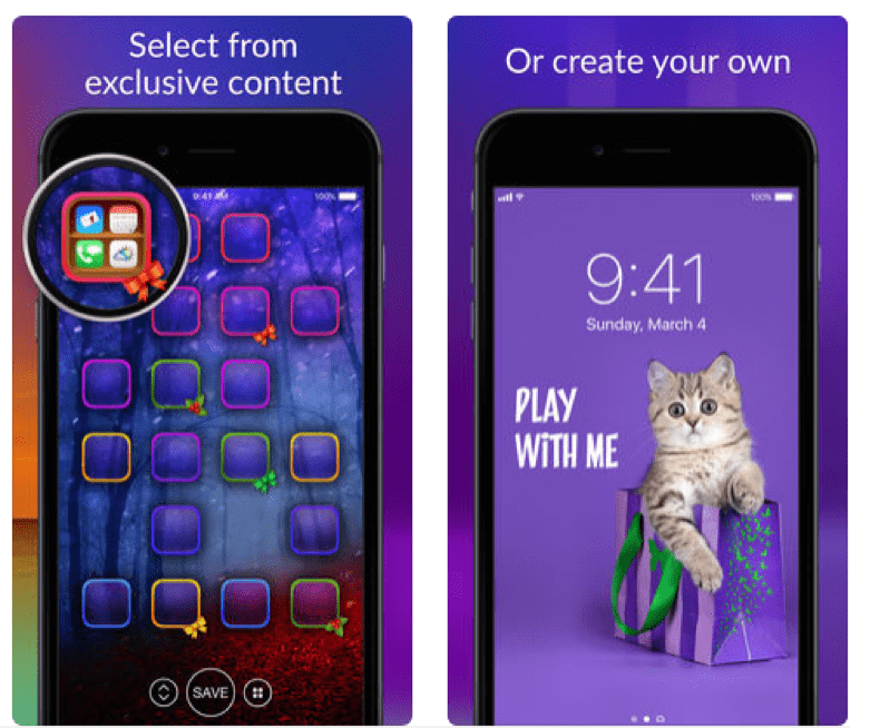 Pimp Your Screen iPhone personalization app store listing
