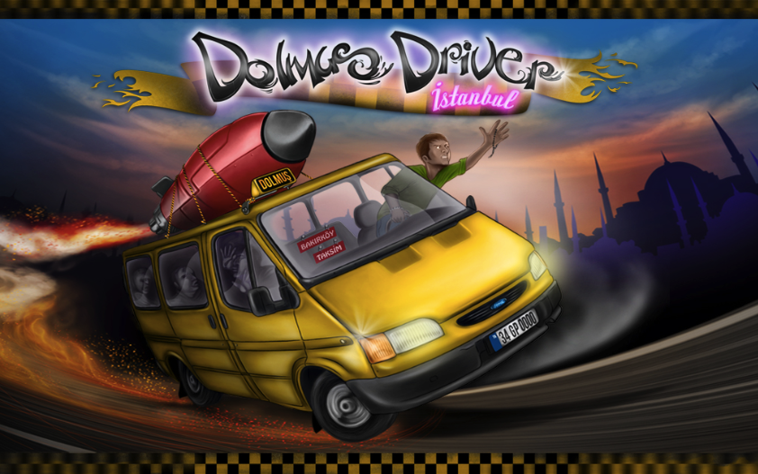 Dolmus Driver mobile game by Gripati with over 4 million downloads