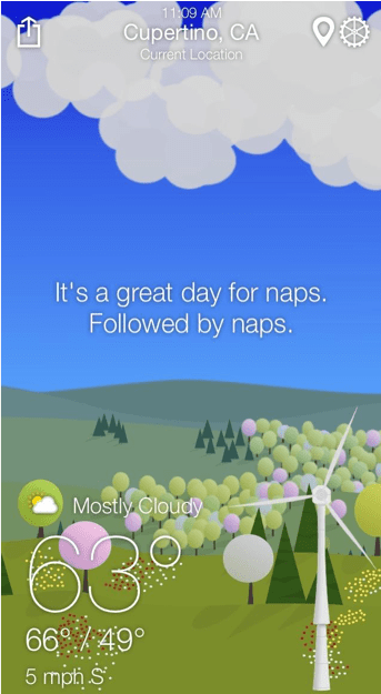 What the Forecast animated weather map with visual data overlays