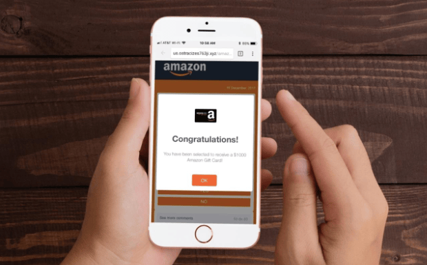 Mobile popup ads boosting email subscriptions and conversion rates