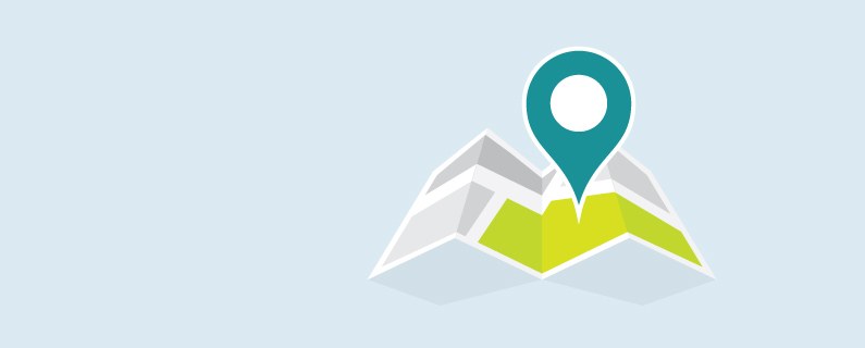 User checking in at a store location on a mobile app