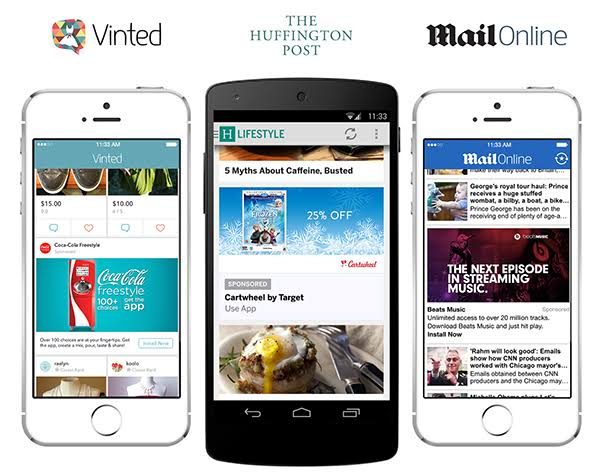 Native in-app video ad blending into mobile content feed