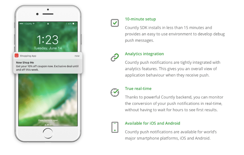 Countly 7 tools to track app uninstalls on Android and iOS
