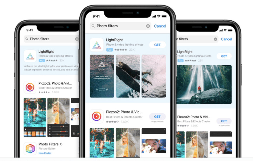 Apple Search Ads sponsored listing in the App Store