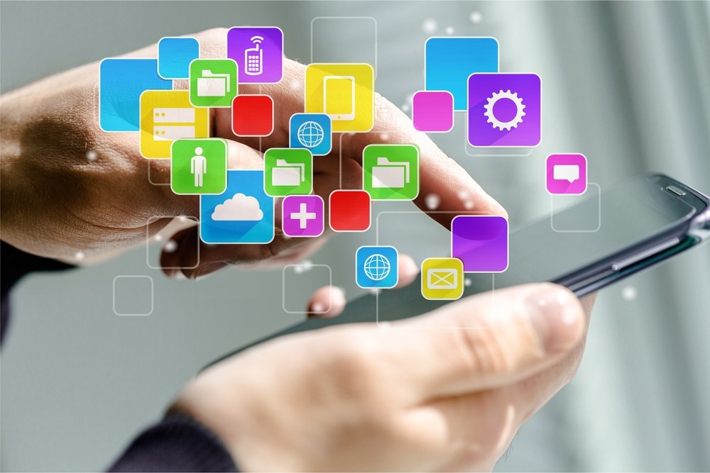 Analyst reviewing app keyword competition data on a screen