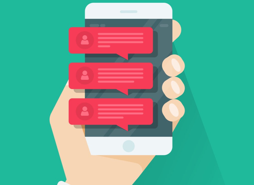 Mobile push notification example for user retention and re-engagement