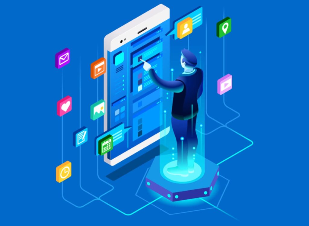 Personalized user experience design in a mobile retail app interface