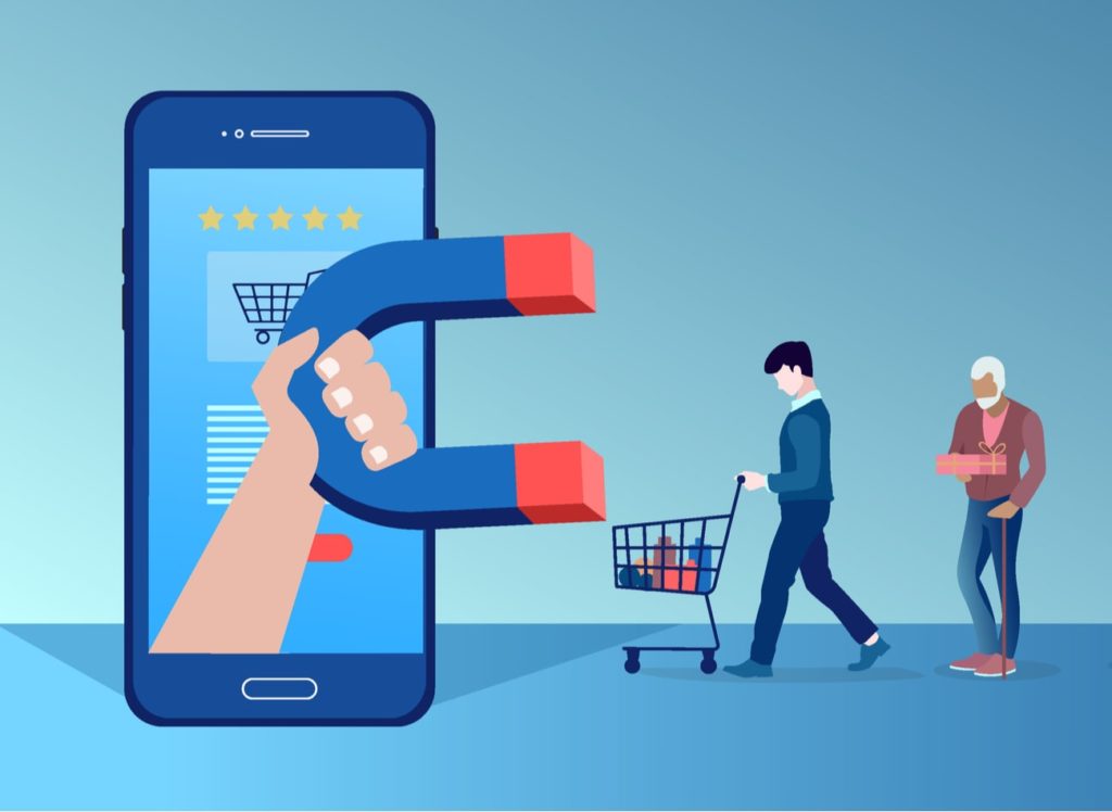 Overview of retail app user retention strategies including onboarding and push notifications