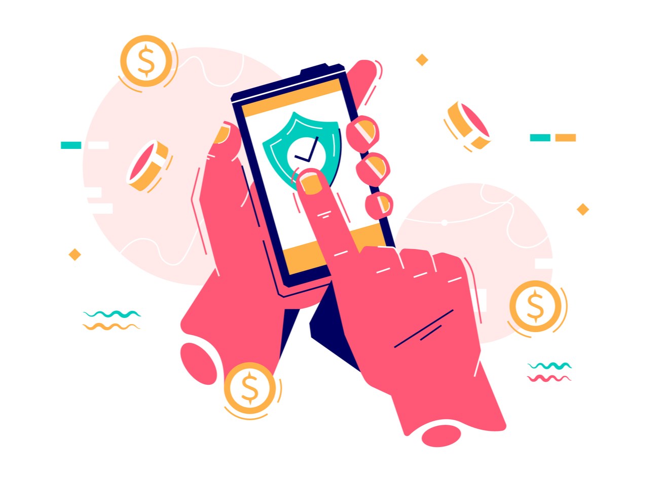 Top mobile finance apps displayed on a smartphone screen