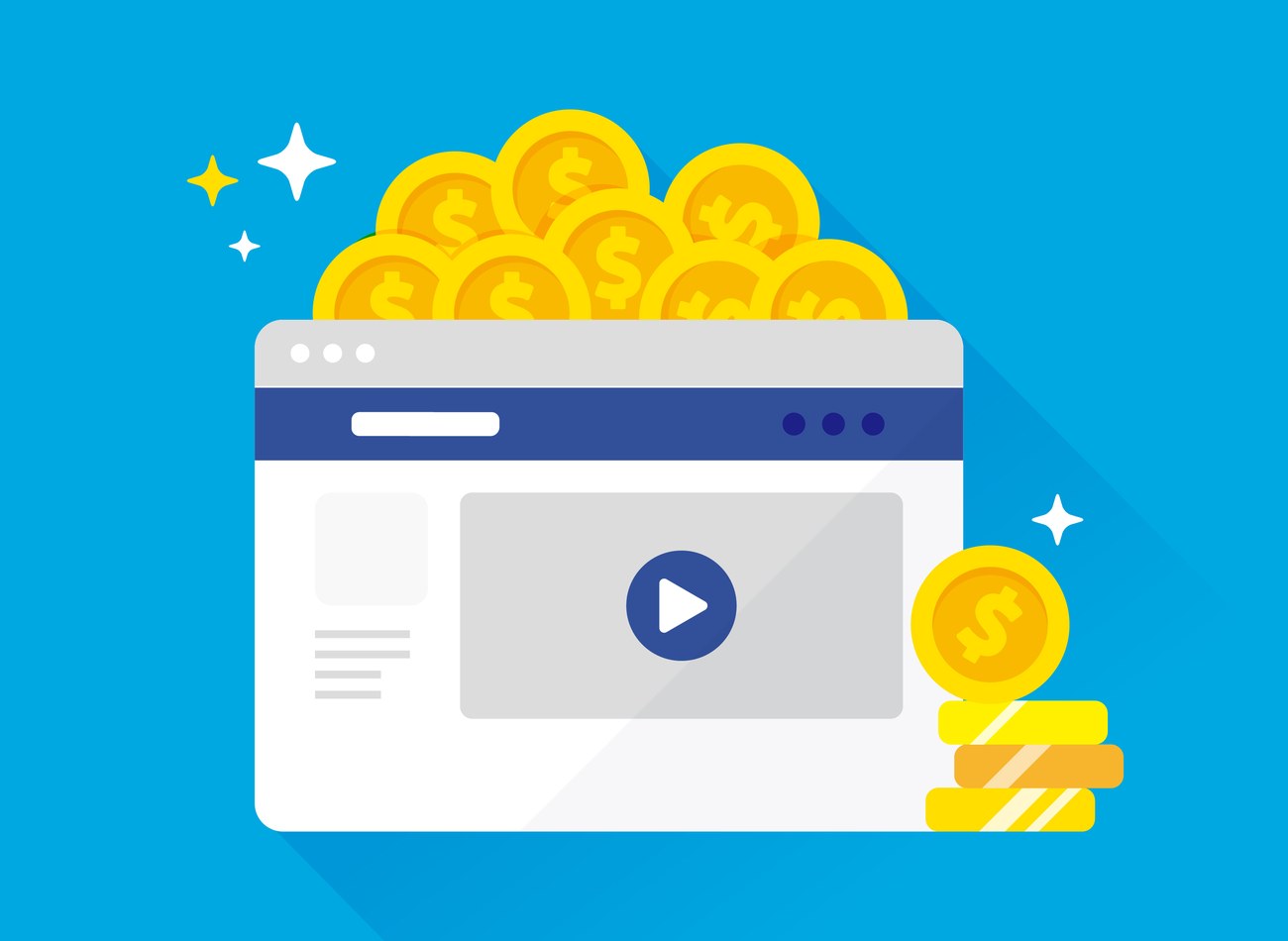 Graph showing higher eCPMs and ad revenue from rewarded video ads