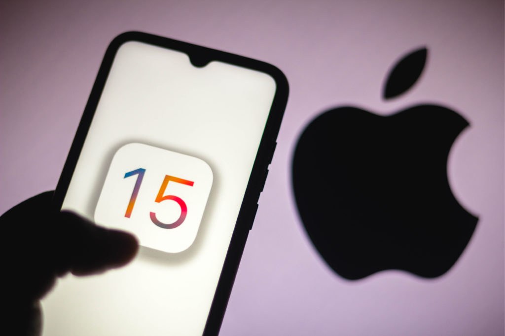 Apple iPhone and iPad devices displayed side by side