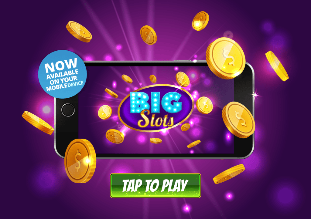 Mobile user tapping a playable ad on a smartphone