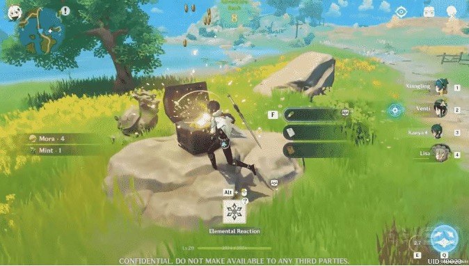 Mobile game UI example showing immersive mid-core visual design
